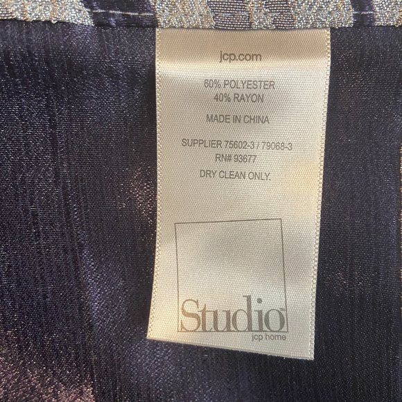 Studio JC Penny's Curtains Custom Size 50" x 50" - Picture 3 of 3